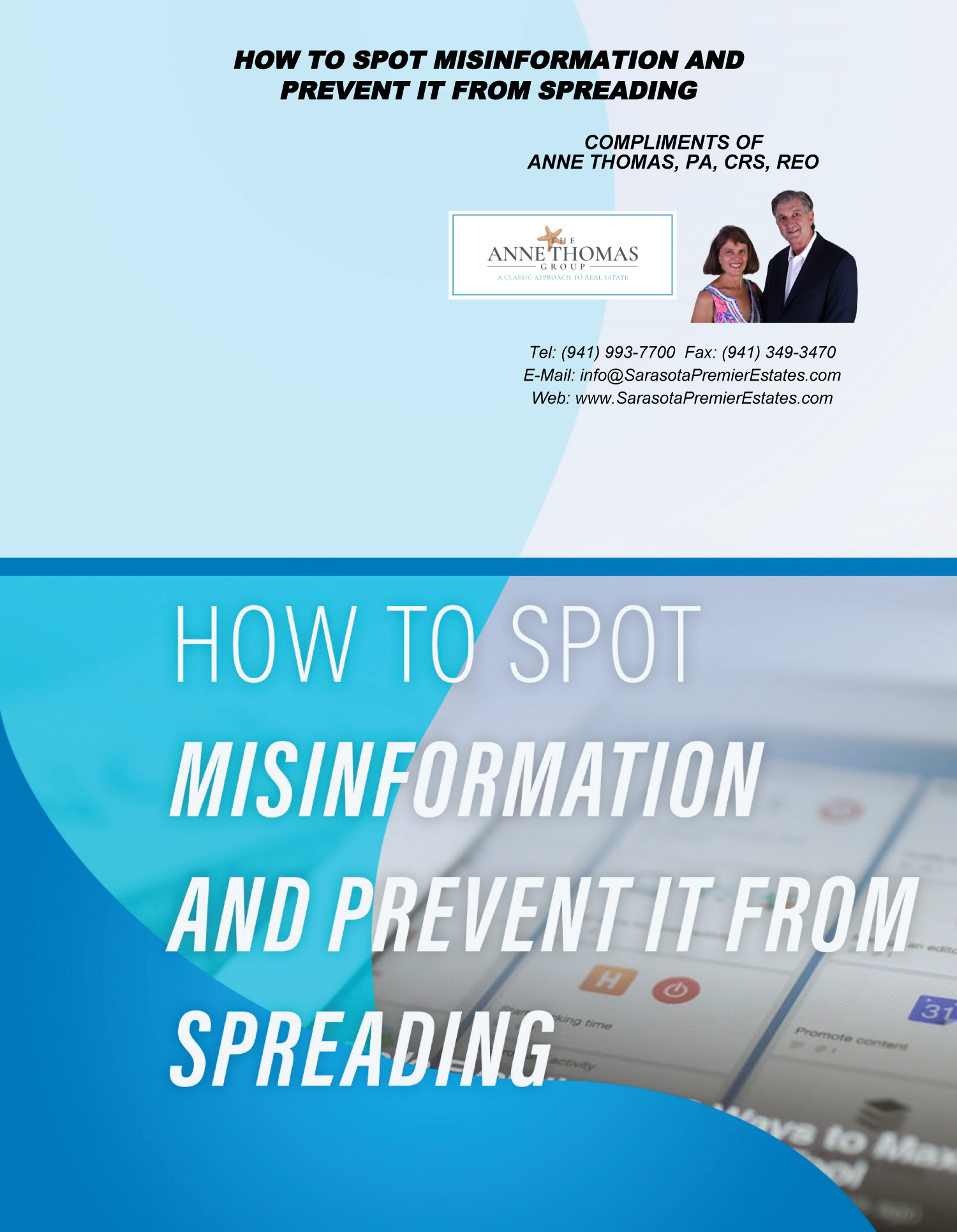 How To Spot Misinformation And Prevent It From Spreading